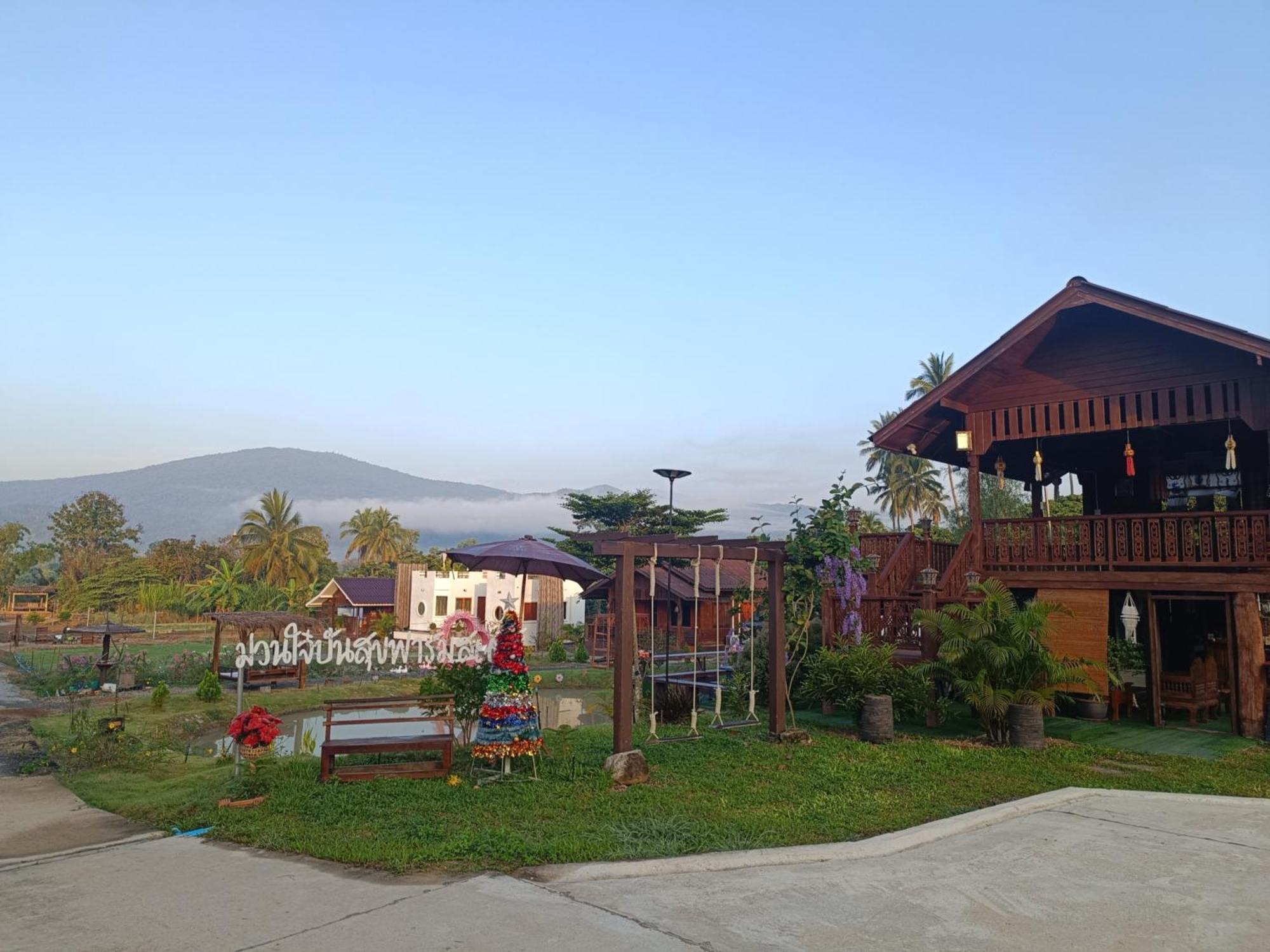 ม่วนใจ๋ปันสุข โฮมสเตย์แอนคาเฟ่ Muanjai Punsuk Homestay And Cafe Chom Thong Luaran gambar